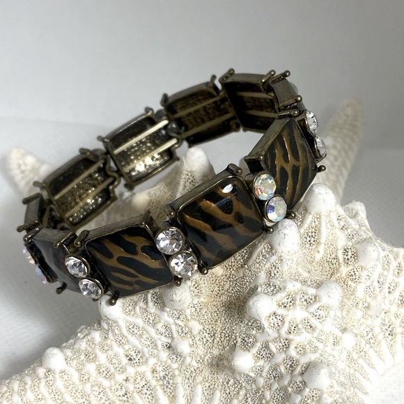 New animal print stretch bracelet - Picture 1 of 1